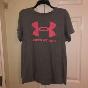 XL grey under armour shirt